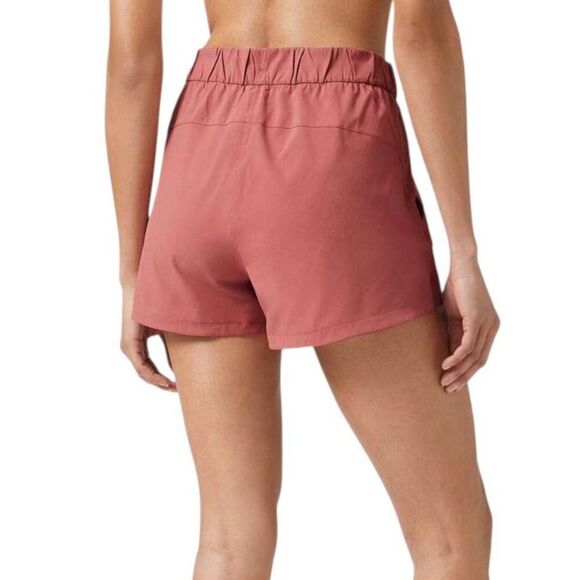 Lululemon Stroll at Sundown Mid-Rise Short 3" *Cherry Tint - Picture 3 of 7